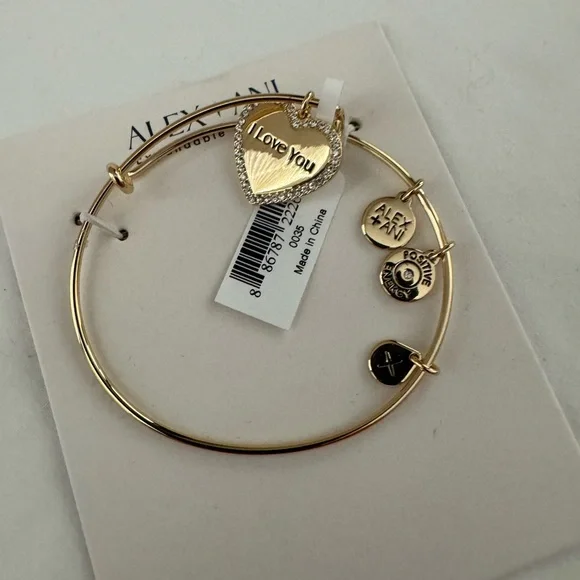 ALEX +ANI I LOVE YOU BRACELET THEN  NOW ALWAYS - Picture 3 of 3